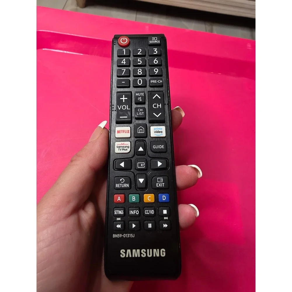 Samsung BN59-01315J Smart TV Remote Control Netflix‎ Prime Video Black